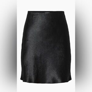 Babaton Black A-Line Knee-Length Skirt for Work